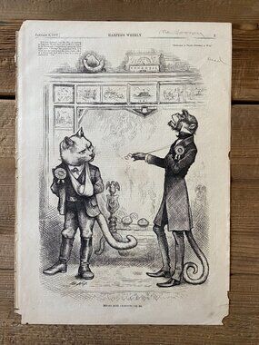 Thomas Nast, Harper's Weekly,